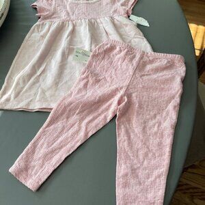 Two piece set for baby girl